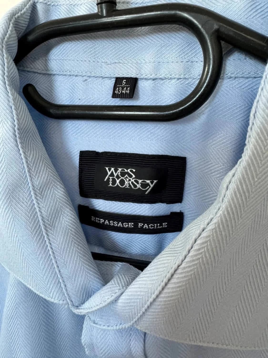 Chemise bleu clair Yves Dorsey taille XL - Photo 3/5