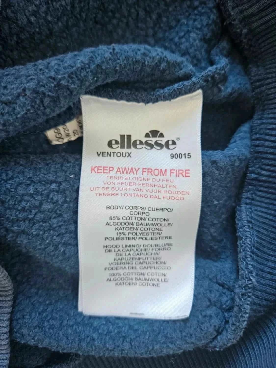Ensemble survêtement Sweat et jogging bleu Ellesse - Photo 10/10