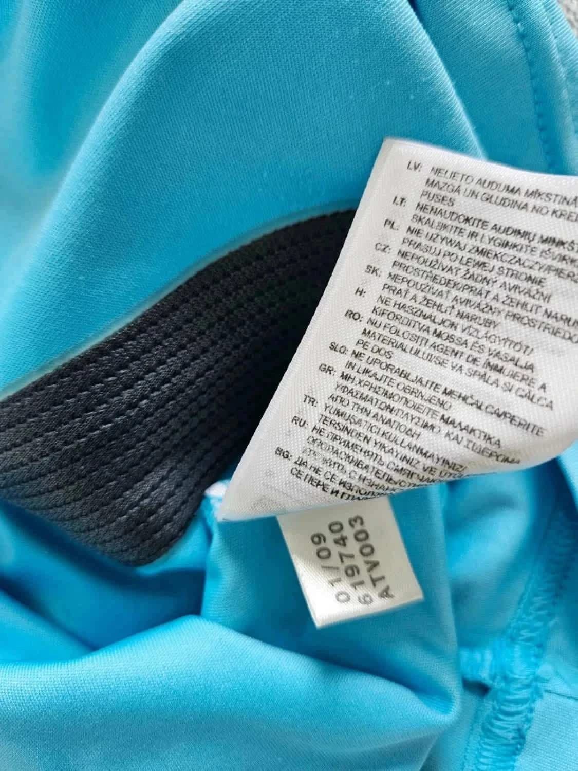Maillot bleu Adidas 2009 taille M - Photo 4/5