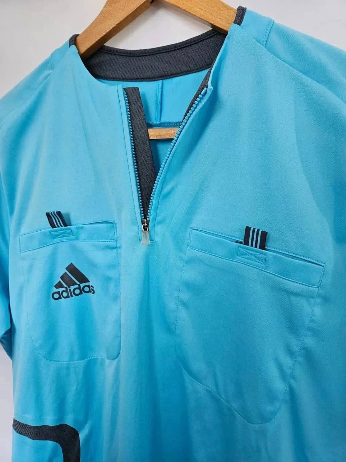 Maillot bleu Adidas 2009 taille M - Photo 3/5