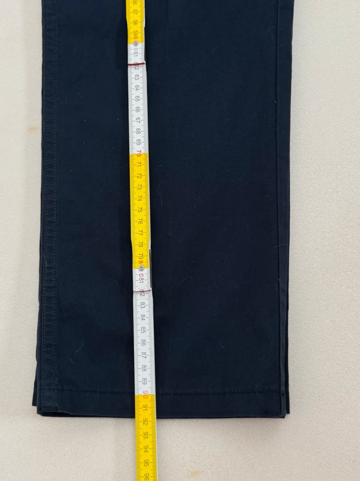 Pantalon chino Wrangler Texas bleu marine coupe droite taille W32 L32 - Photo 10/10