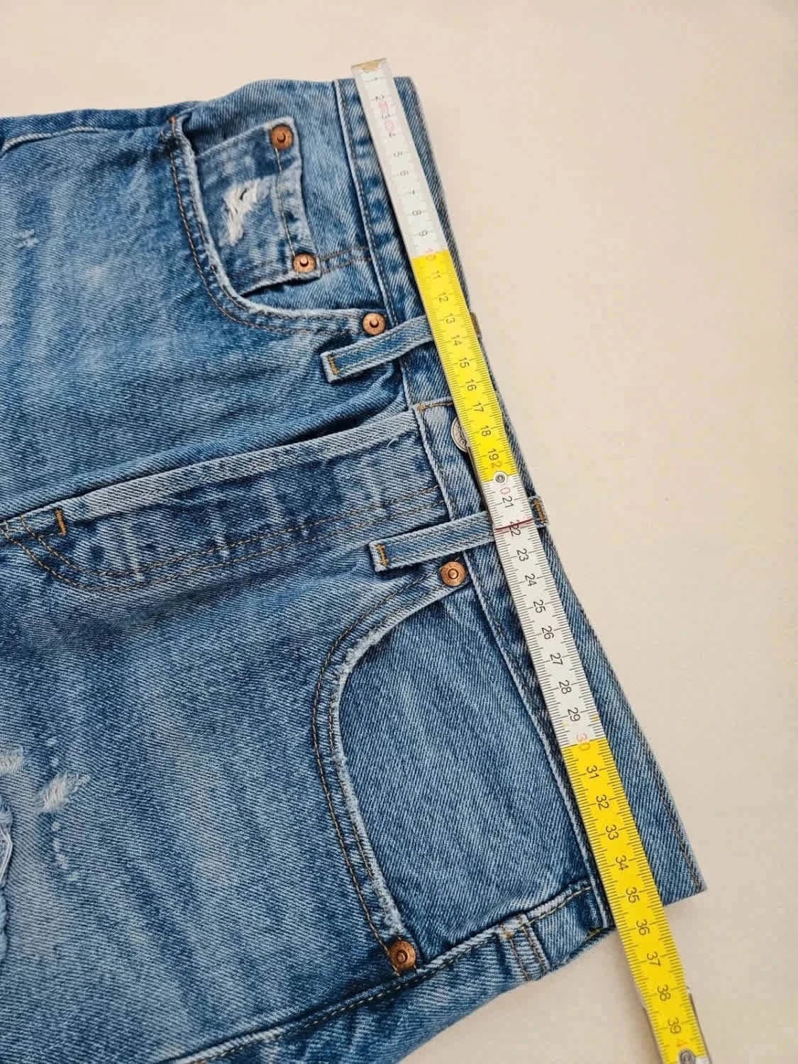 Short en jean Levi’s Premium 501 Original W26 - Photo 11/11