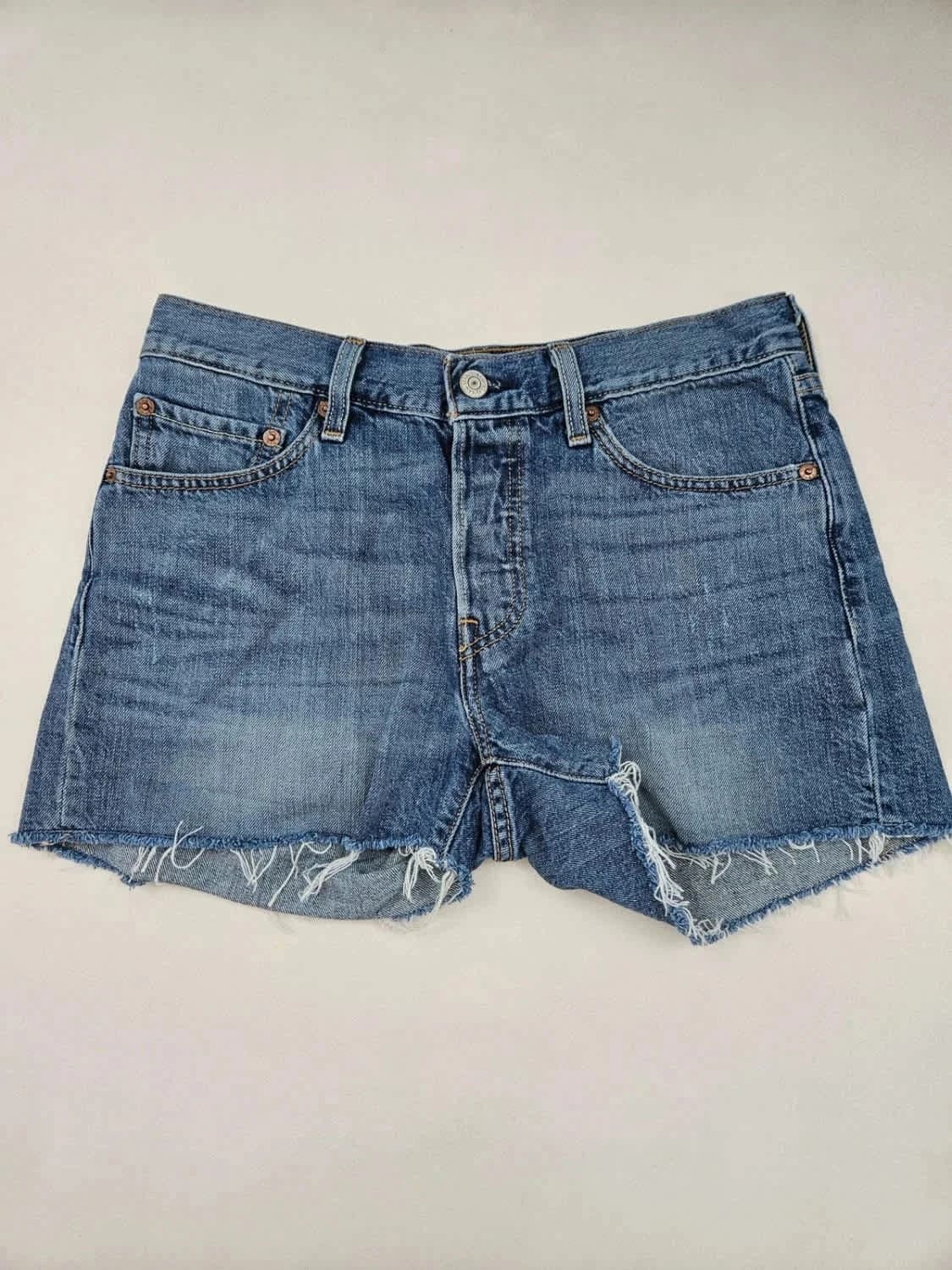 Short en jean Levi’s 501 Original W26 - Photo 2/8