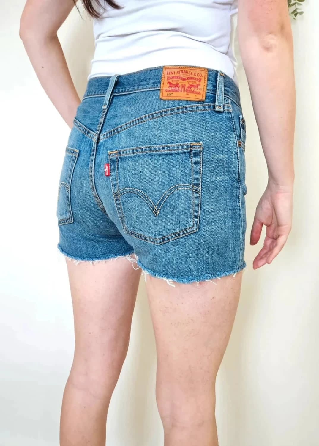 Short en jean Levi’s 501 Original W26 - Photo 1/8