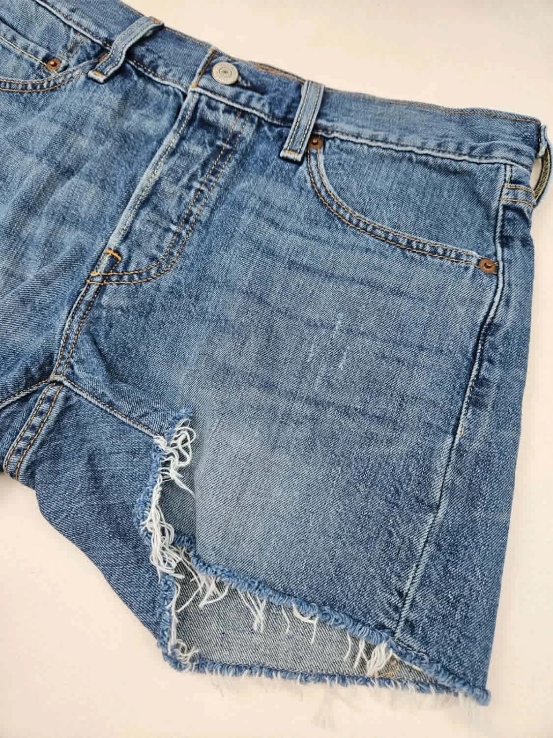 Short en jean Levi’s 501 Original W26 - Photo 5/8