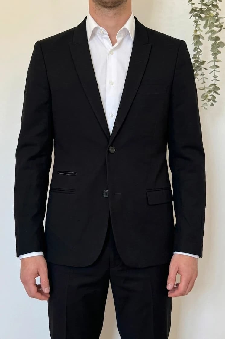 Blazer The Kooples noir coupe ajustée taille 46/M - Photo 1/9