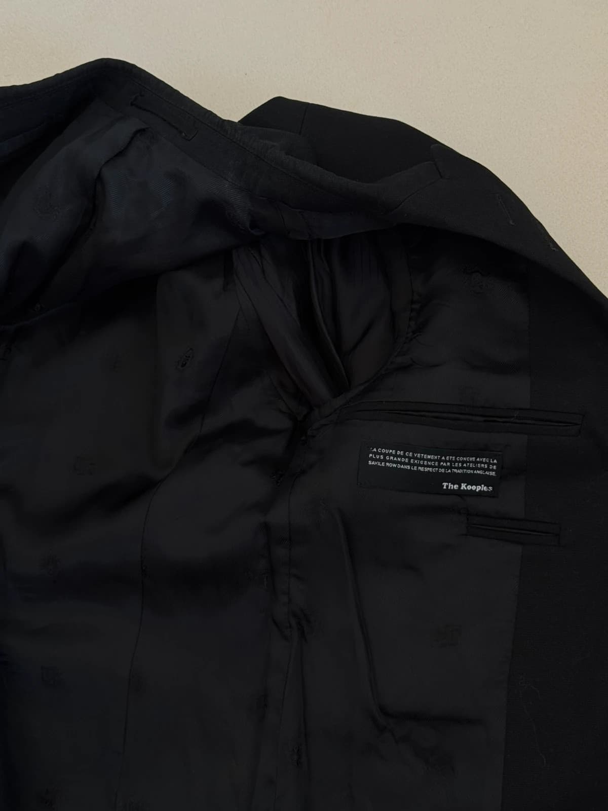 Blazer The Kooples noir coupe ajustée taille 46/M - Photo 6/9