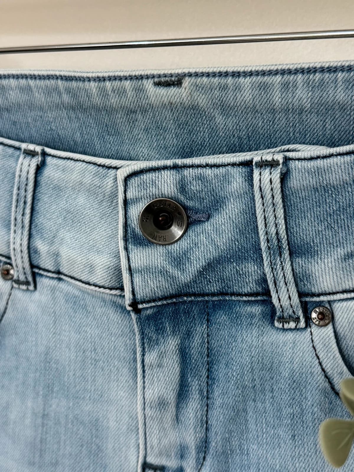 Jean G-Star Raw slim skinny bleu clair taille W27 L30 - Photo 5/12