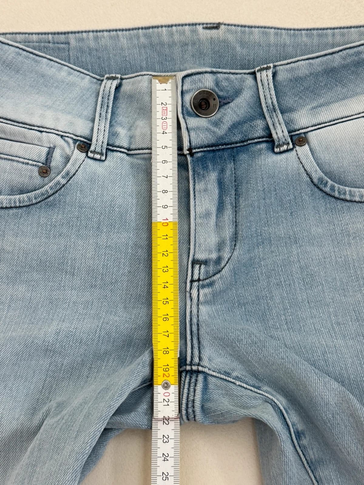 Jean G-Star Raw slim skinny bleu clair taille W27 L30 - Photo 11/12