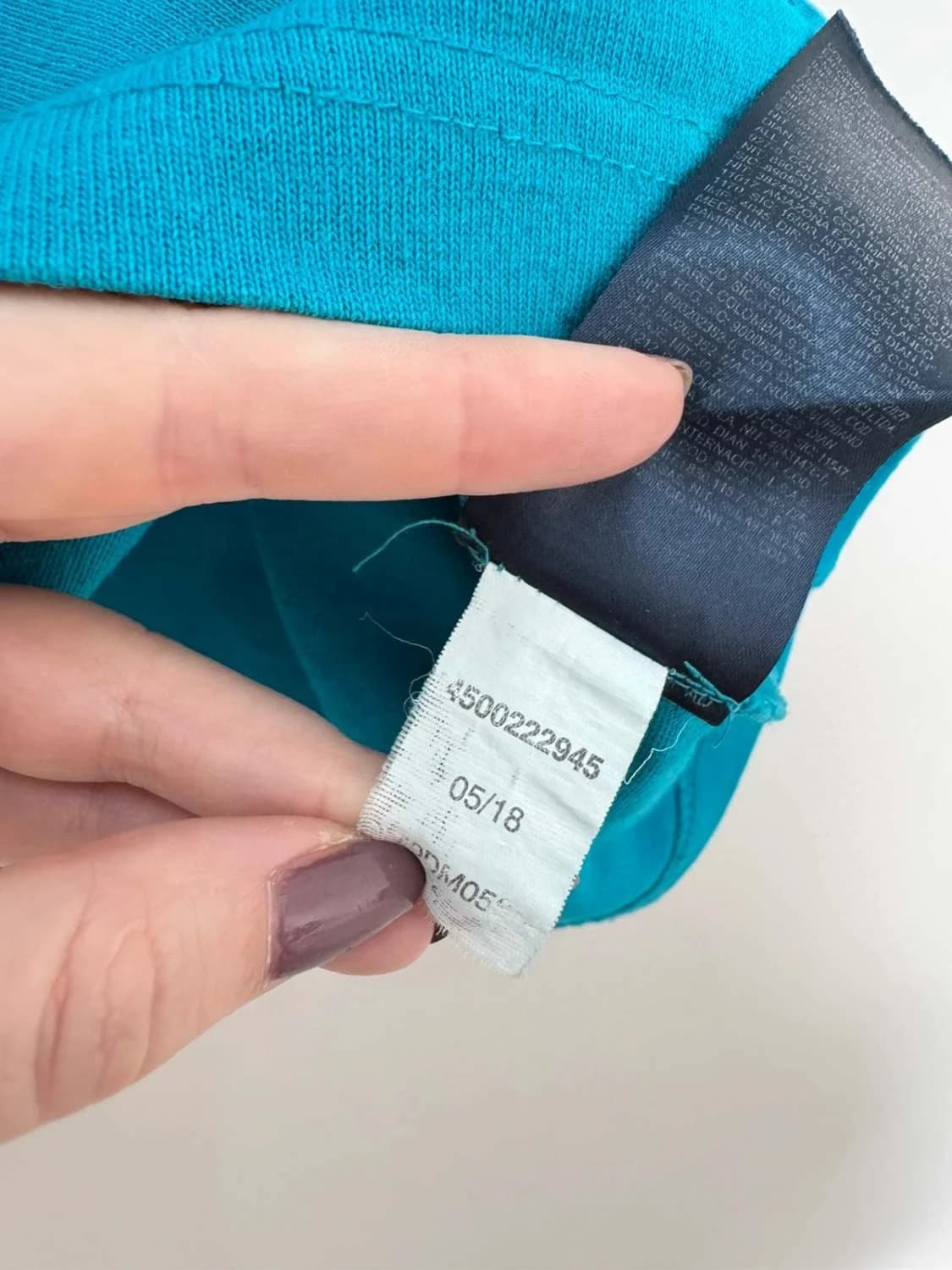 T-shirt coton Tommy Jeans bleu signature brodée New York taille M - FP2512203 - Photo 6/9