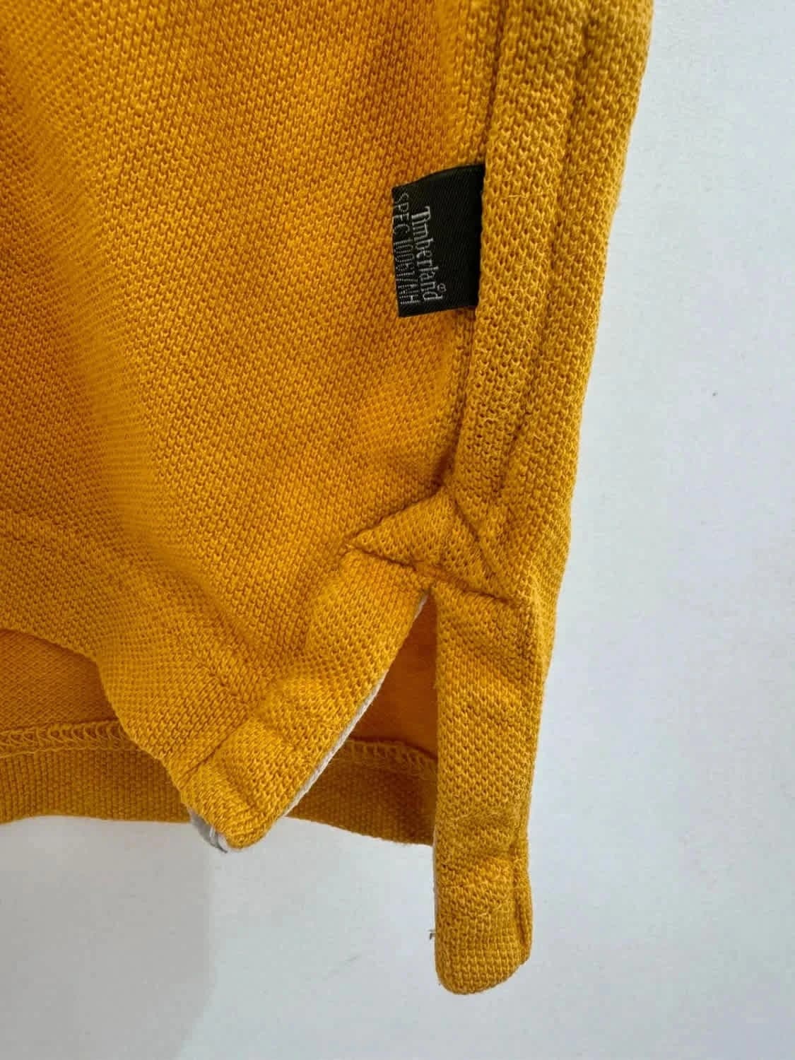 Polo jaune et blanc Timberland patch taille XL - Photo 4/7