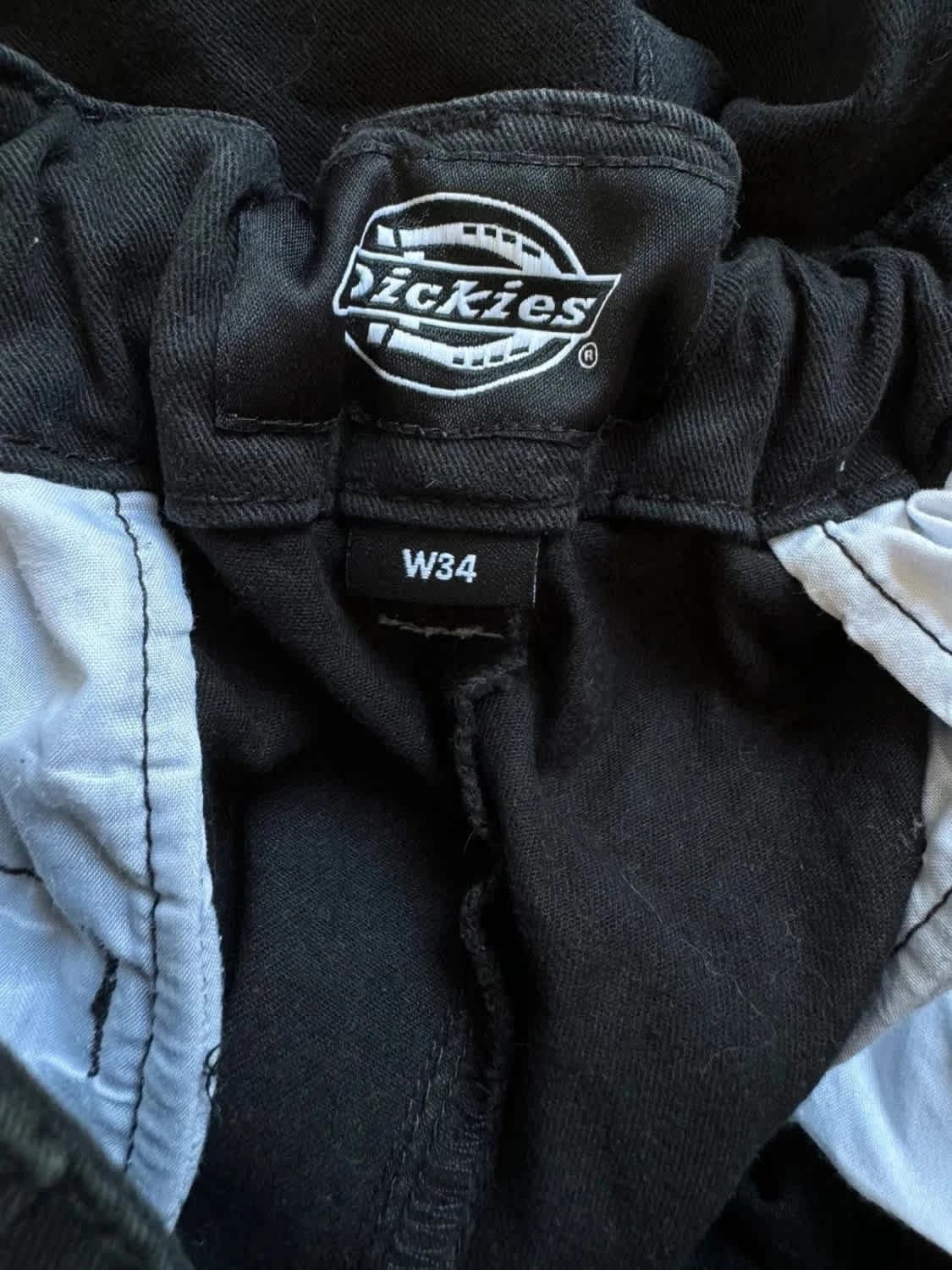 Short chino Dickies noir élastique taille 44 - Photo 6/7