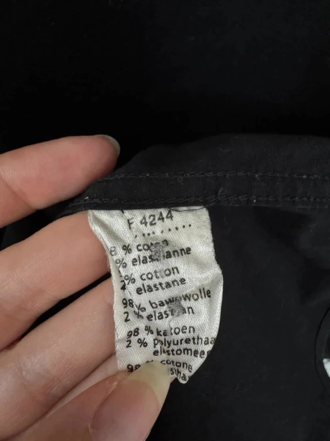 Chemise manches longues Lacoste noire taille 41/L - Photo 6/8