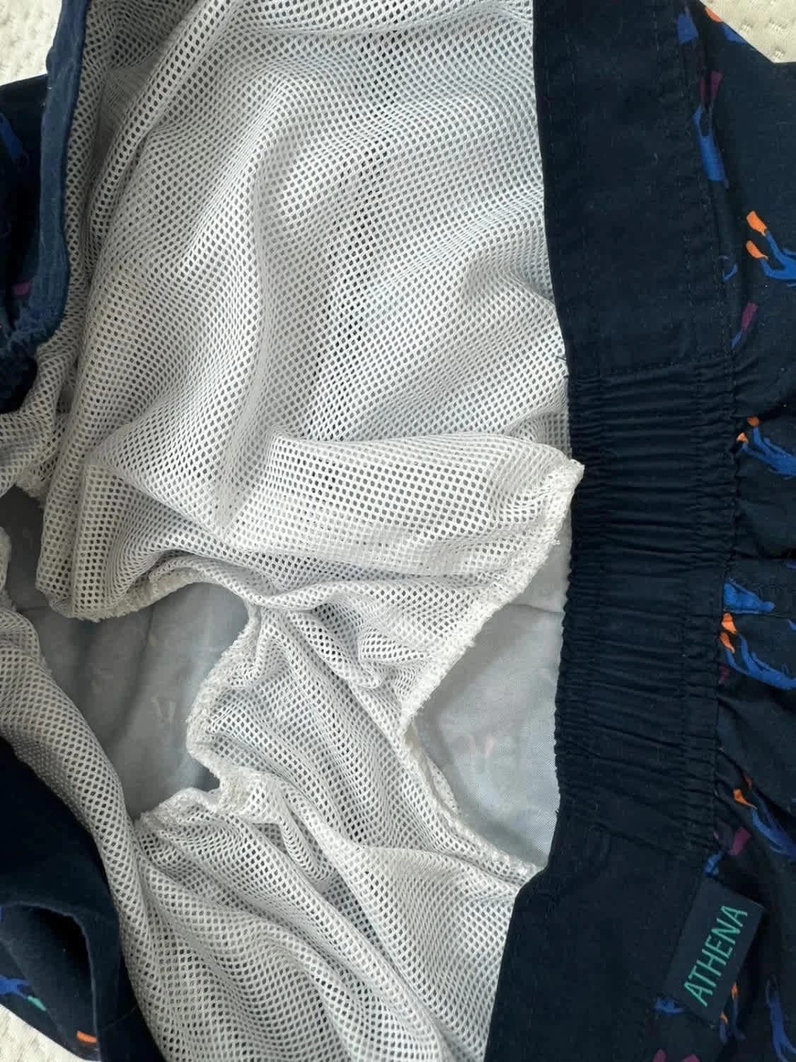 Short de bain Athena motifs plongeurs taille XL - Photo 7/7