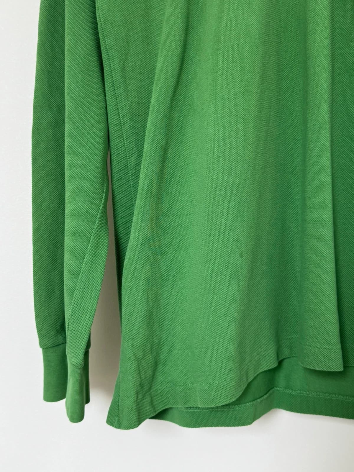 Polo manches longues Lacoste vert prairie taille 2/XS - FP260252 - Photo 4/8