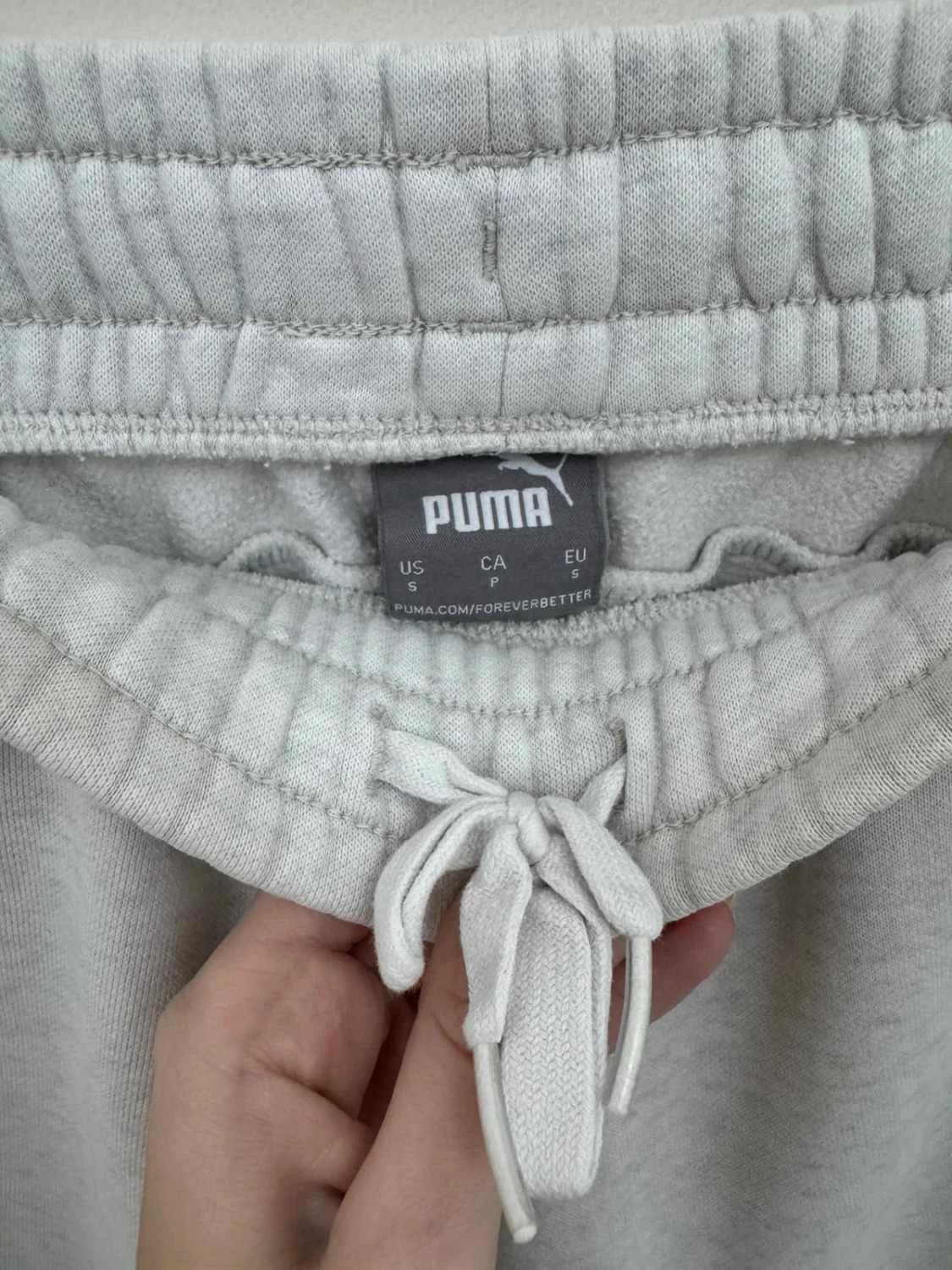 Jogging molleton Puma gris clair coupe ajustée taille S - SC26012 - Photo 7/10