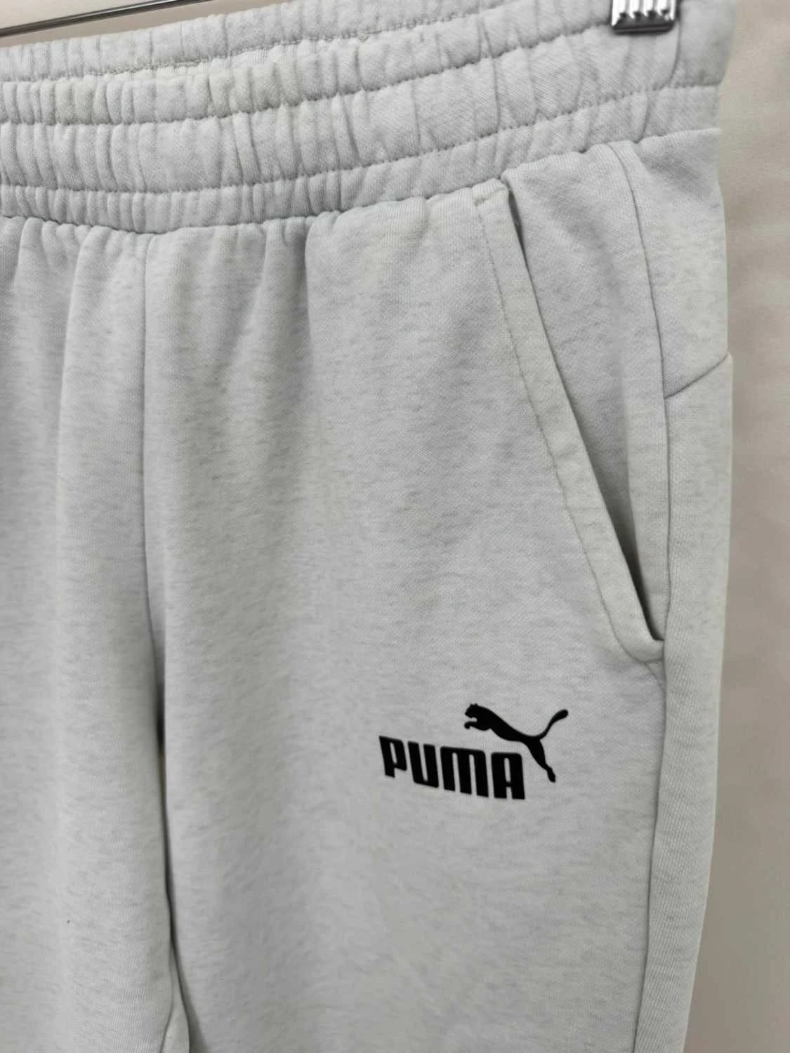 Jogging molleton Puma gris clair coupe ajustée taille S - SC26012 - Photo 4/10