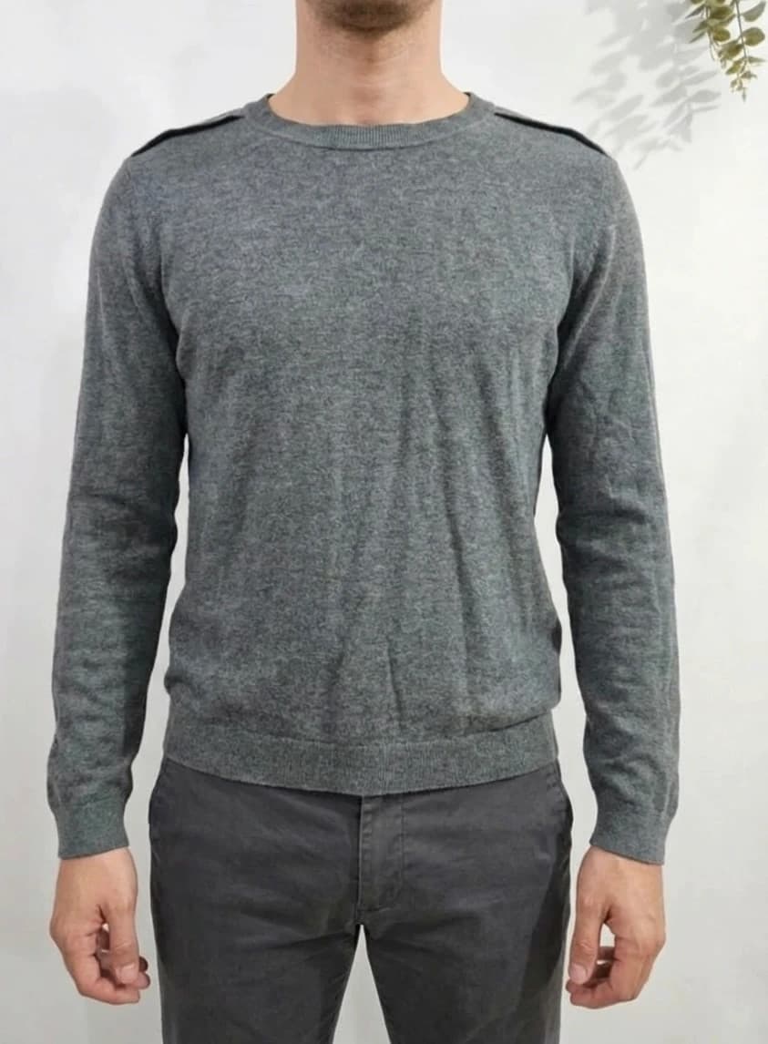 Pull fin gris Homme IKKS taille L - Photo 1/6
