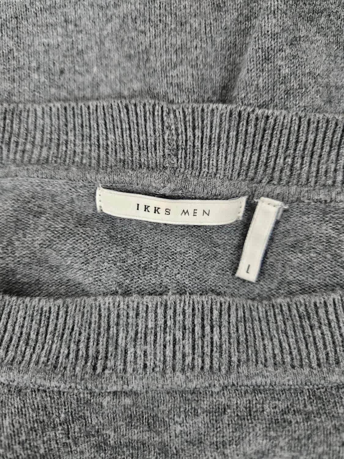 Pull fin gris Homme IKKS taille L - Photo 4/6