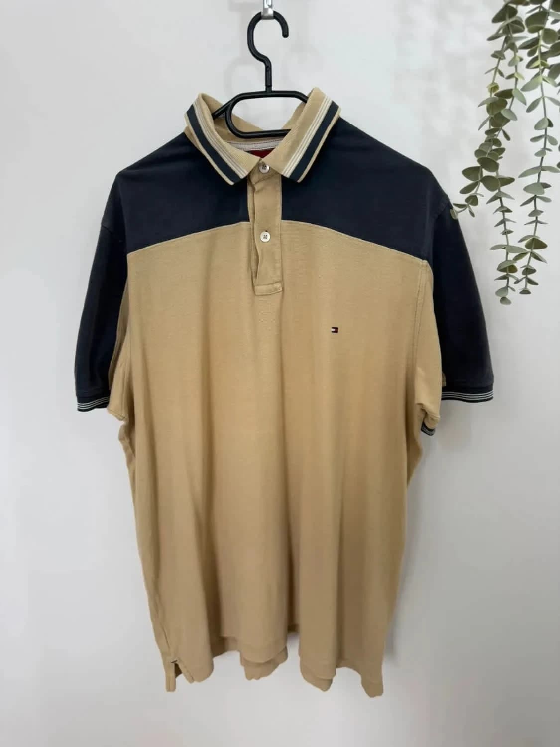 Polo coton Tommy Hilfiger beige taille L - FP251215 - Photo 2/13