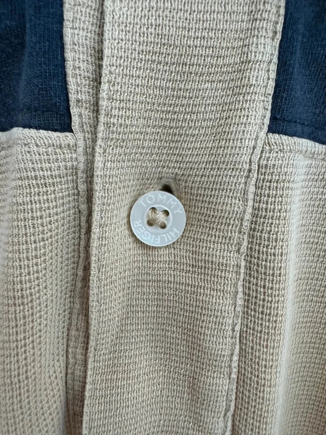 Polo coton Tommy Hilfiger beige taille L - FP251215 - Photo 3/13