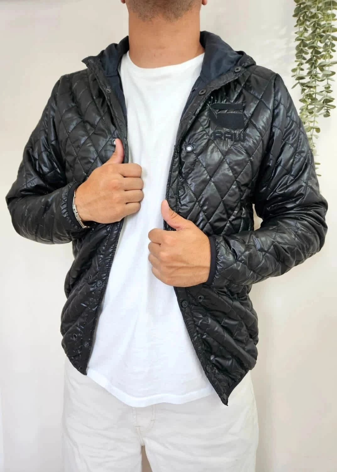 Veste mi-saison matelassée noire G-Star Raw Jacket taille XL - Photo 1/10