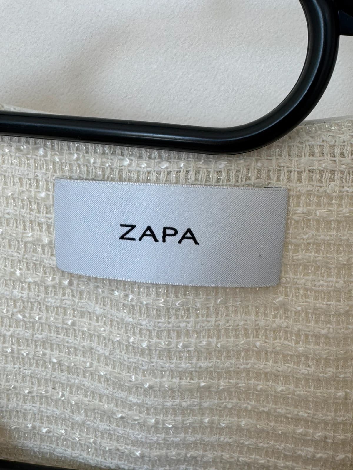 Veste texturée Zapa écru zip taille 44/M - Photo 5/12