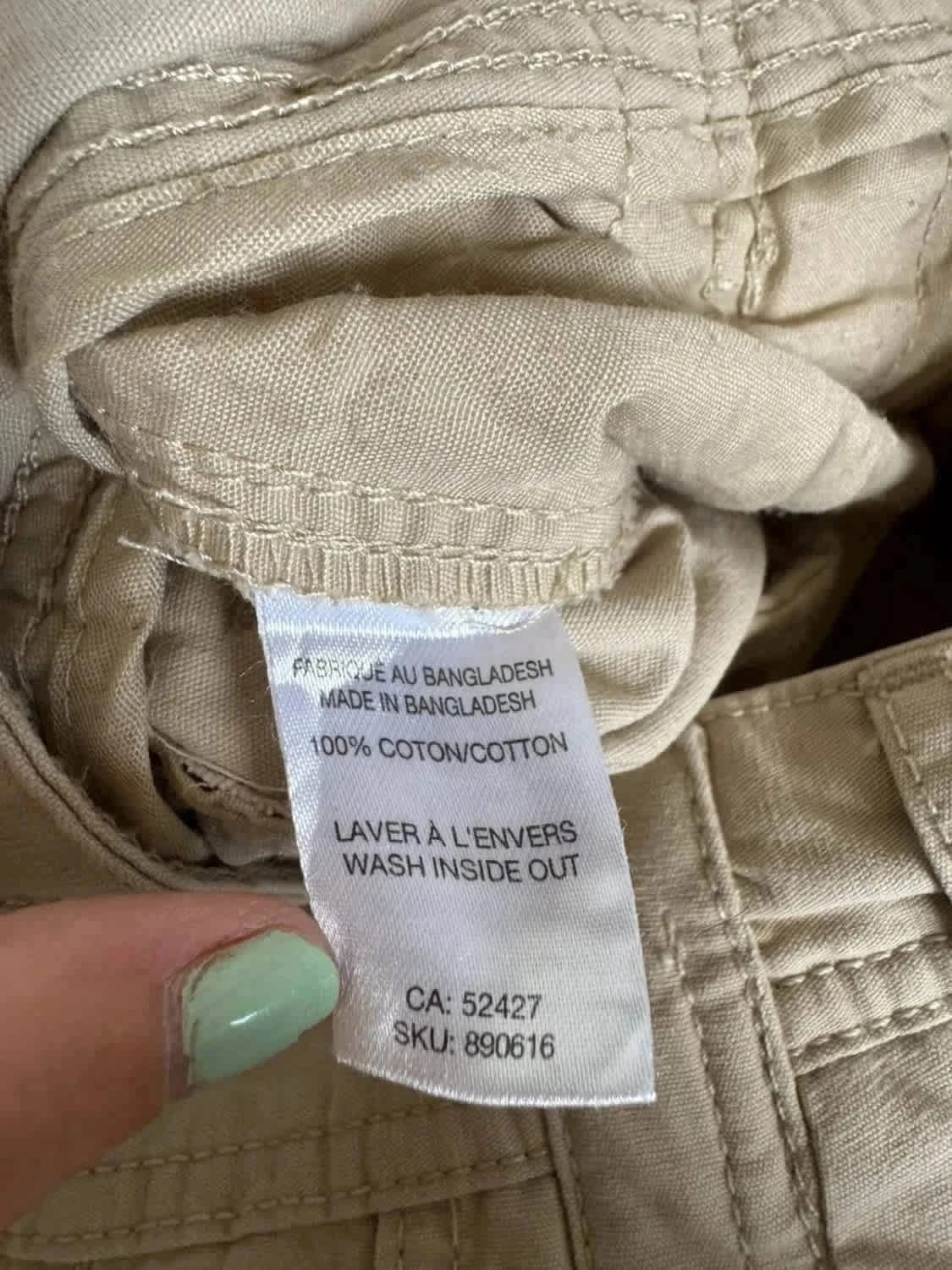 Short cargo beige Mountain Ridge taille W32 - Photo 4/8