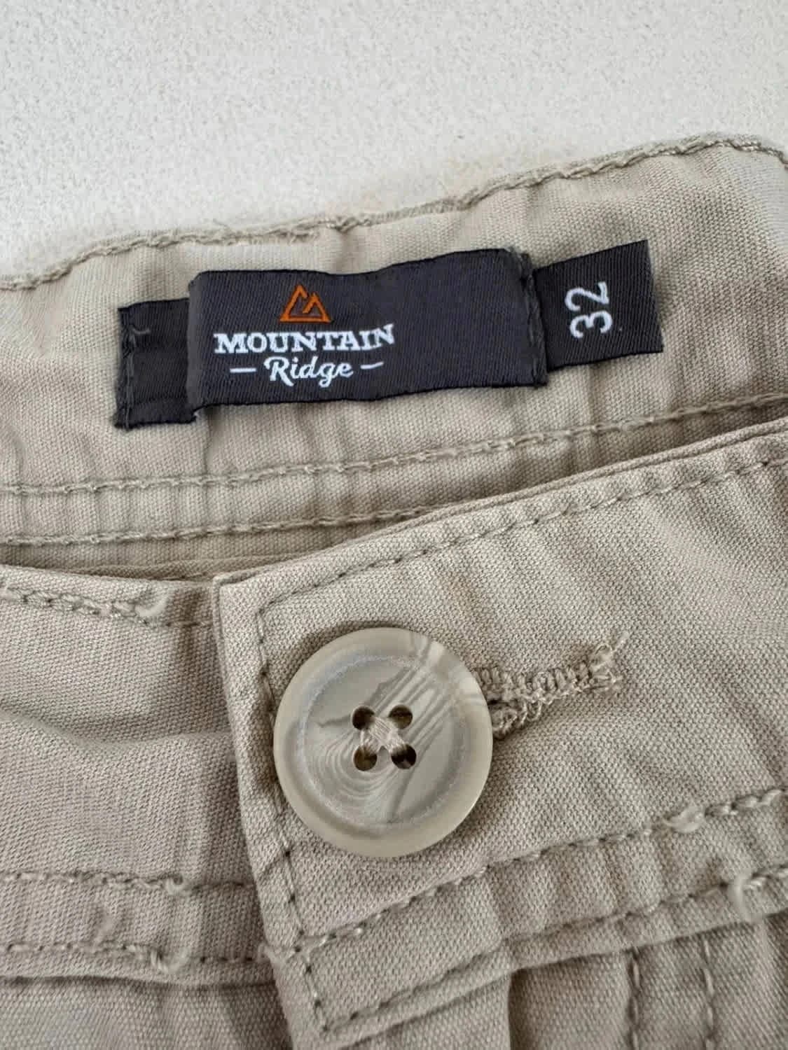 Short cargo beige Mountain Ridge taille W32 - Photo 3/8