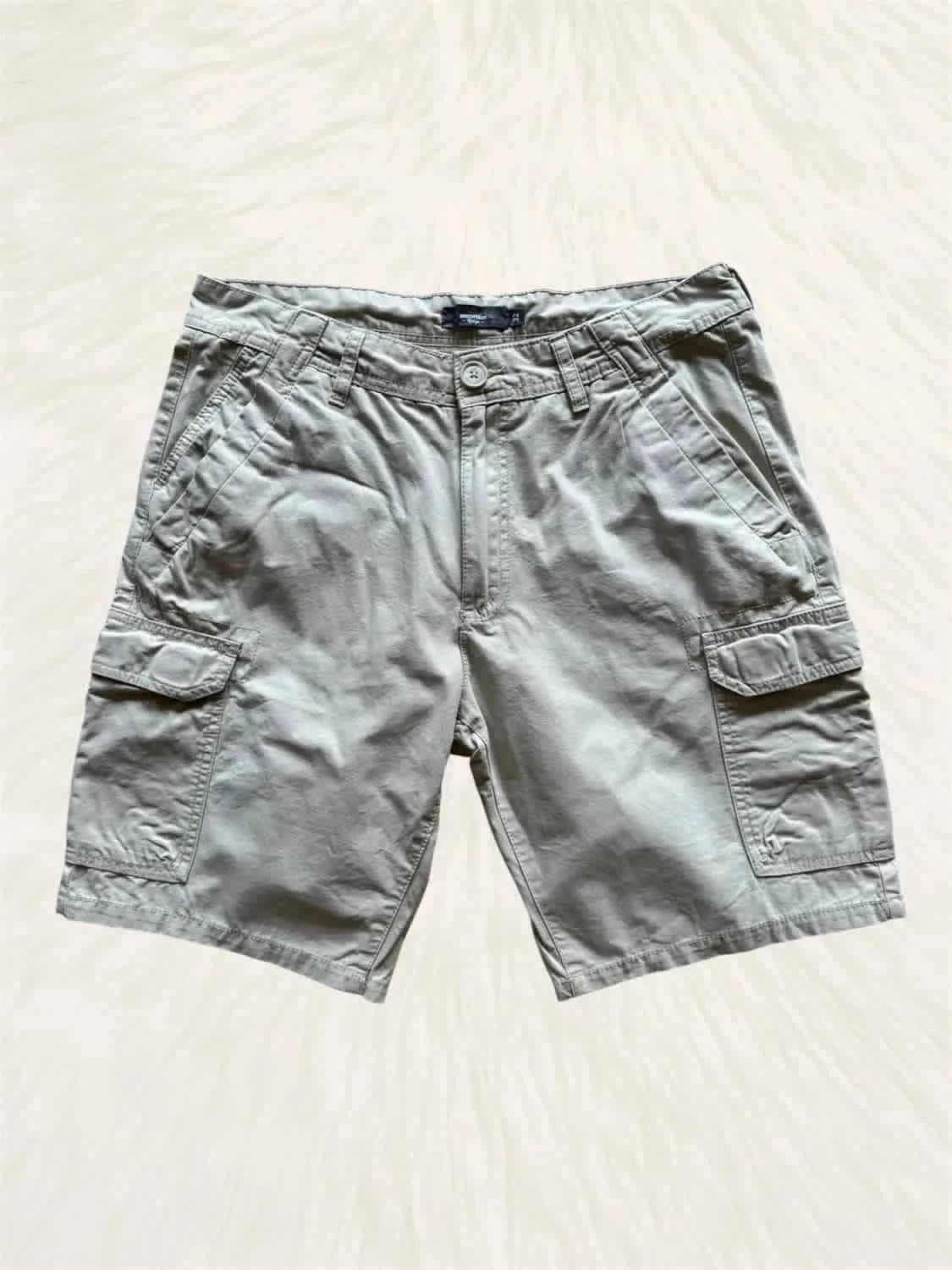 Short cargo beige Mountain Ridge taille W32 - Photo 2/8