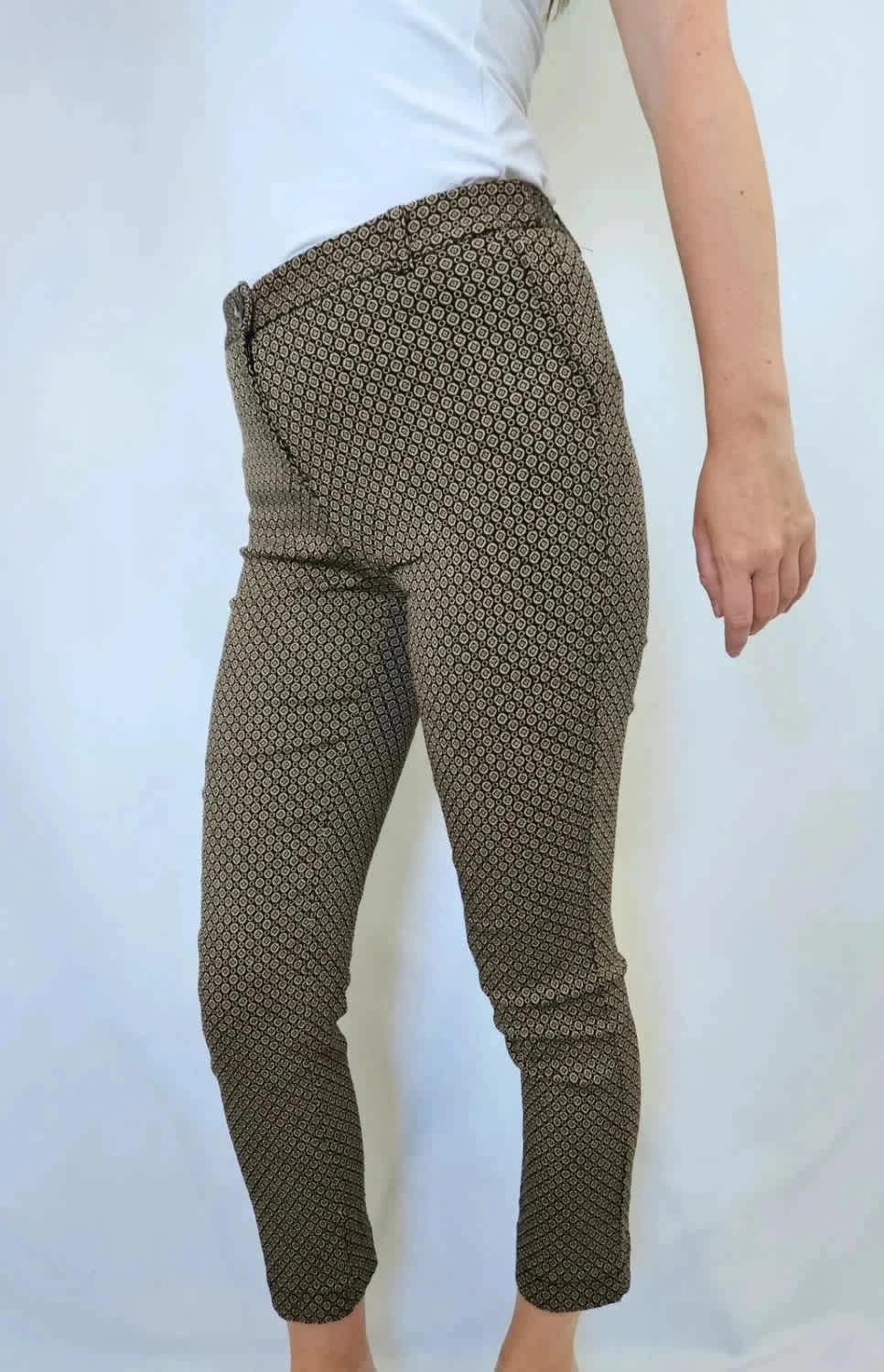 Pantalon Sud Express à motifs taille 40 - Photo 2/6