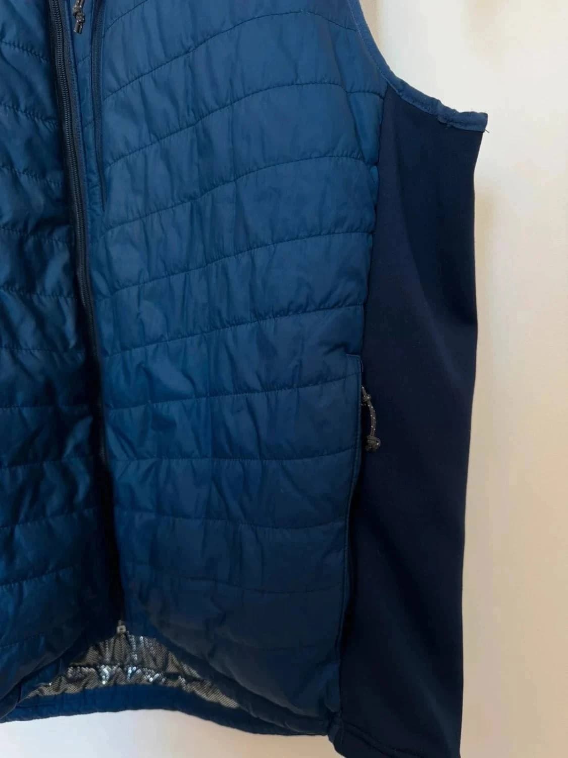 Doudoune sans manches Columbia bleu Omni-Heat taille L - Photo 5/10