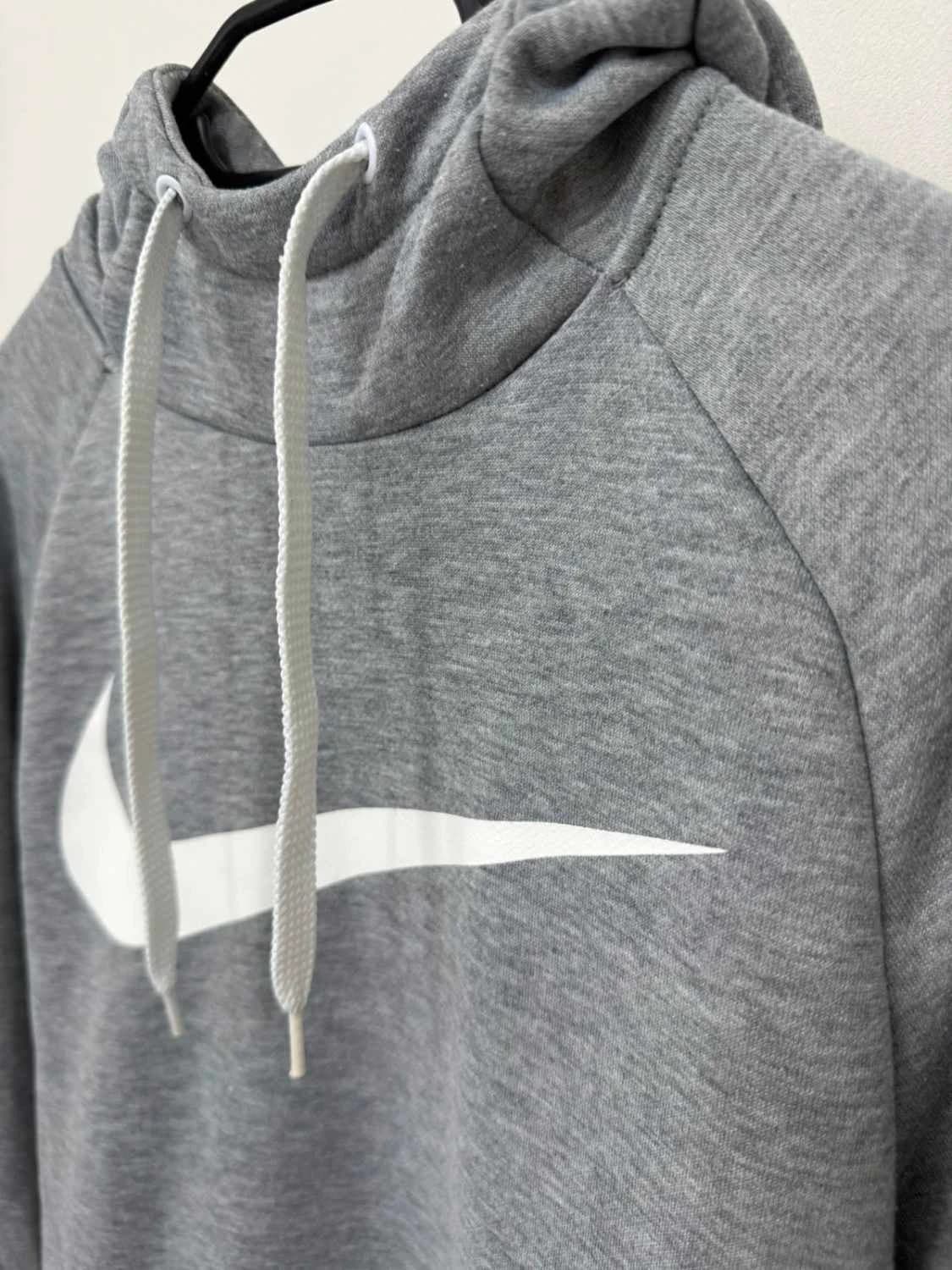 Sweat à capuche hoodie Nike dri fit gris logo swoosh taille S - FP251290 - Photo 4/7