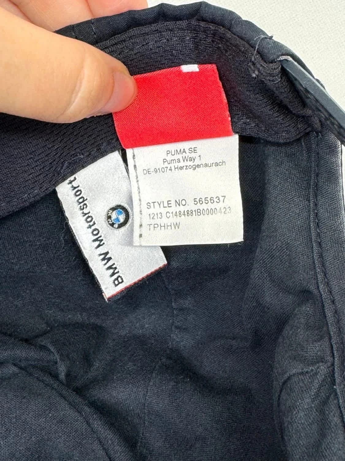 Casquette bleue Puma BMW Motorsport réglable - Photo 9/10