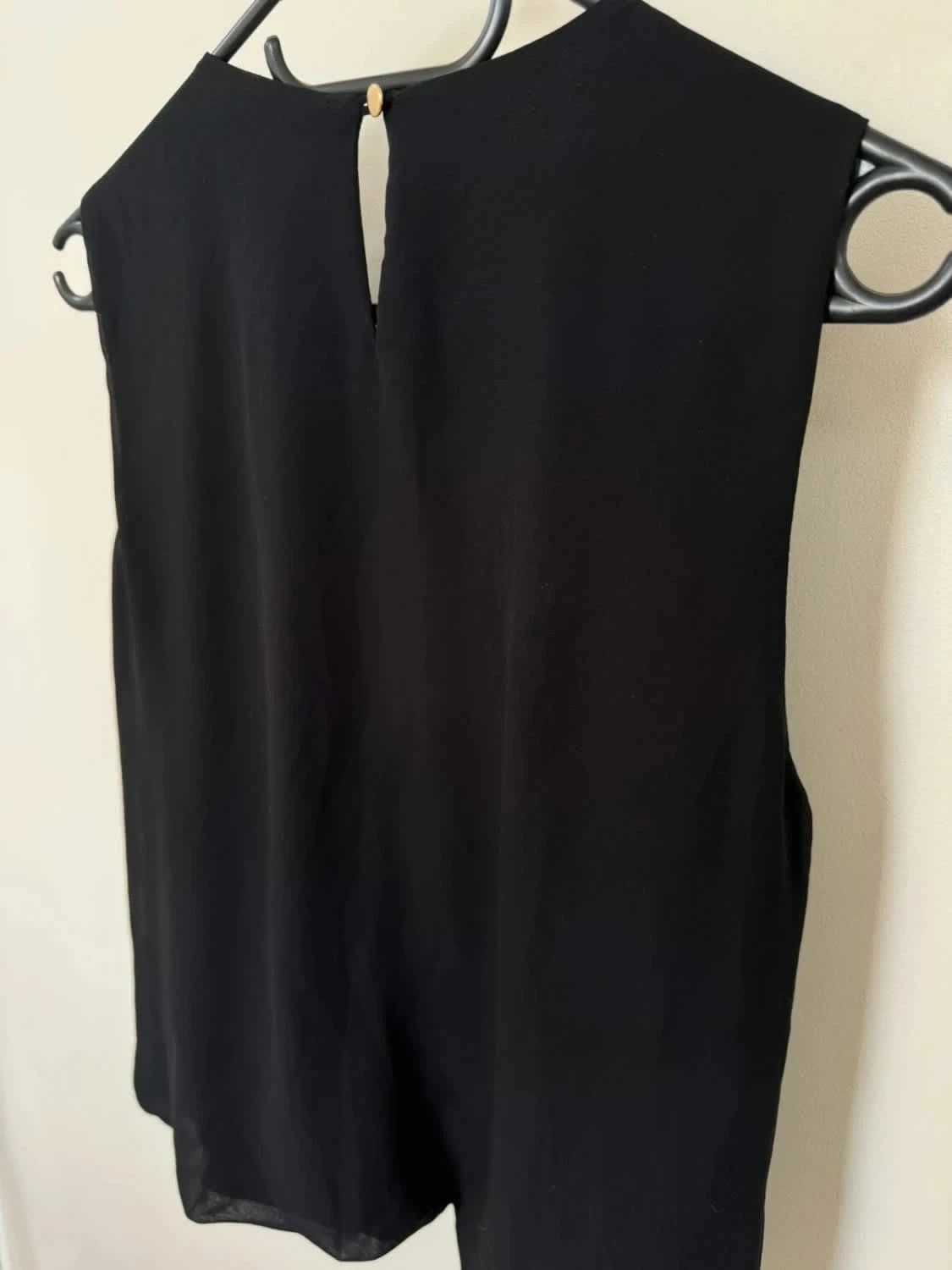 Top plissé sans manches Calvin Klein noir taille S - Photo 6/6