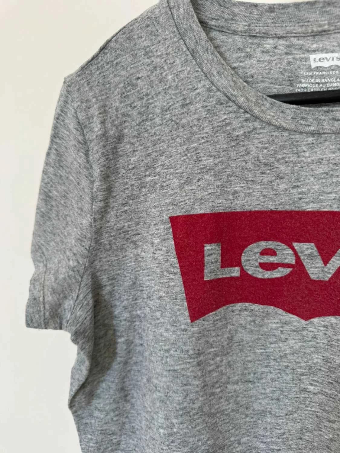 T-shirt Levi’s gris chiné logo rouge taille S - FP2512232 - Photo 4/7
