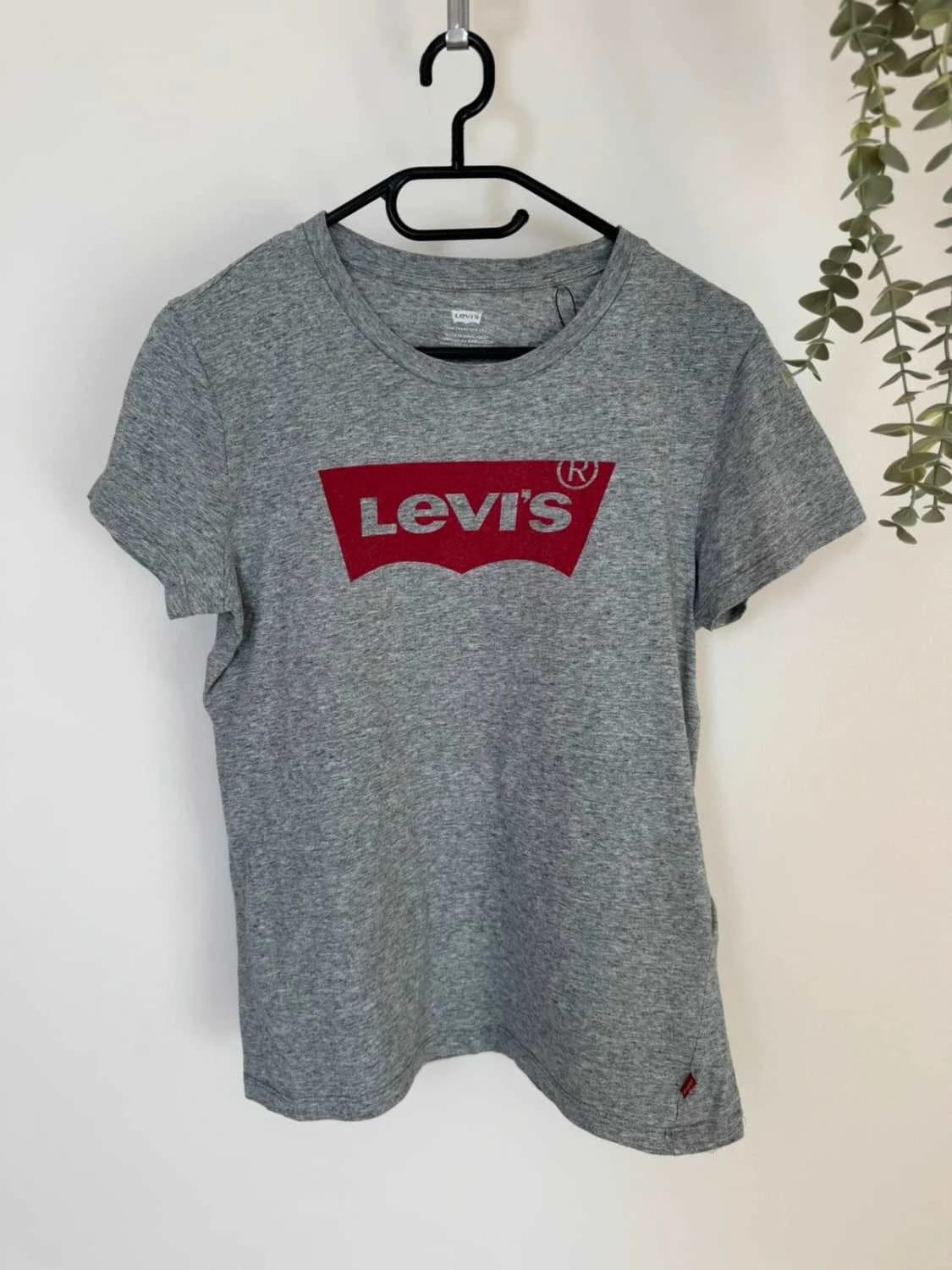 T-shirt Levi’s gris chiné logo rouge taille S - FP2512232 - Photo 2/7