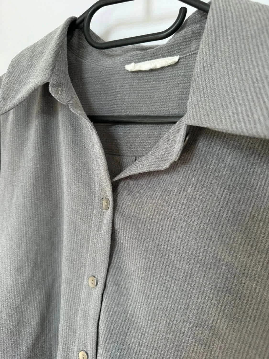 Blouse grise Almae taille M - Photo 3/5