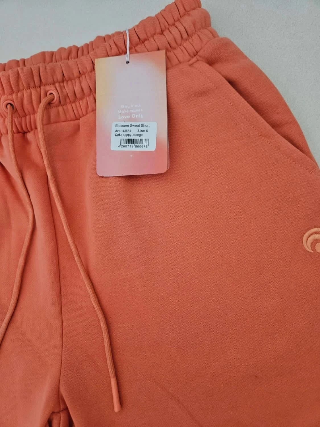 Short élastique Oceans Apart orange logo brodé taille S - Photo 4/8