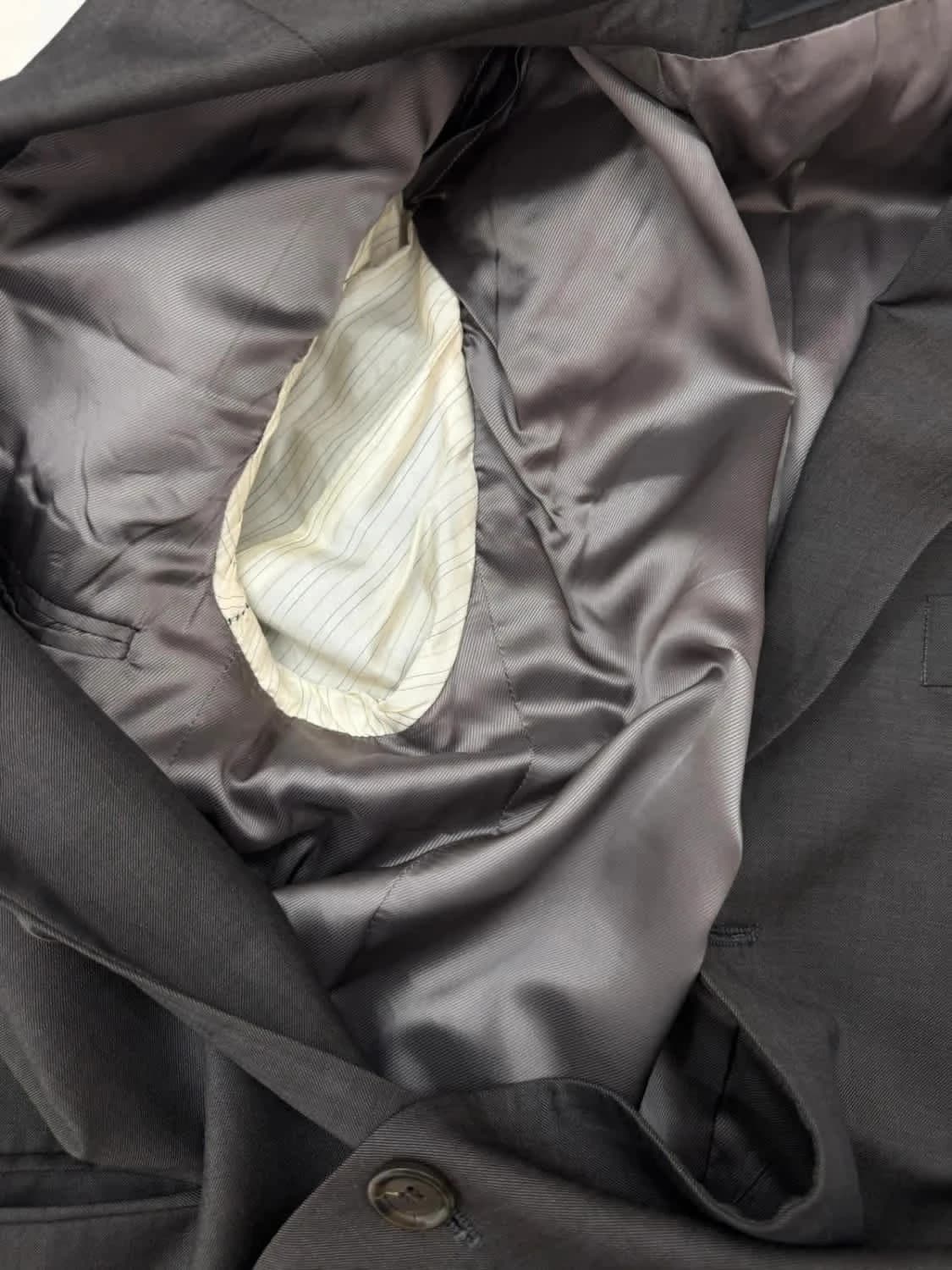 Ensemble de costume 100% laine Georges Rech taille L - Photo 9/18