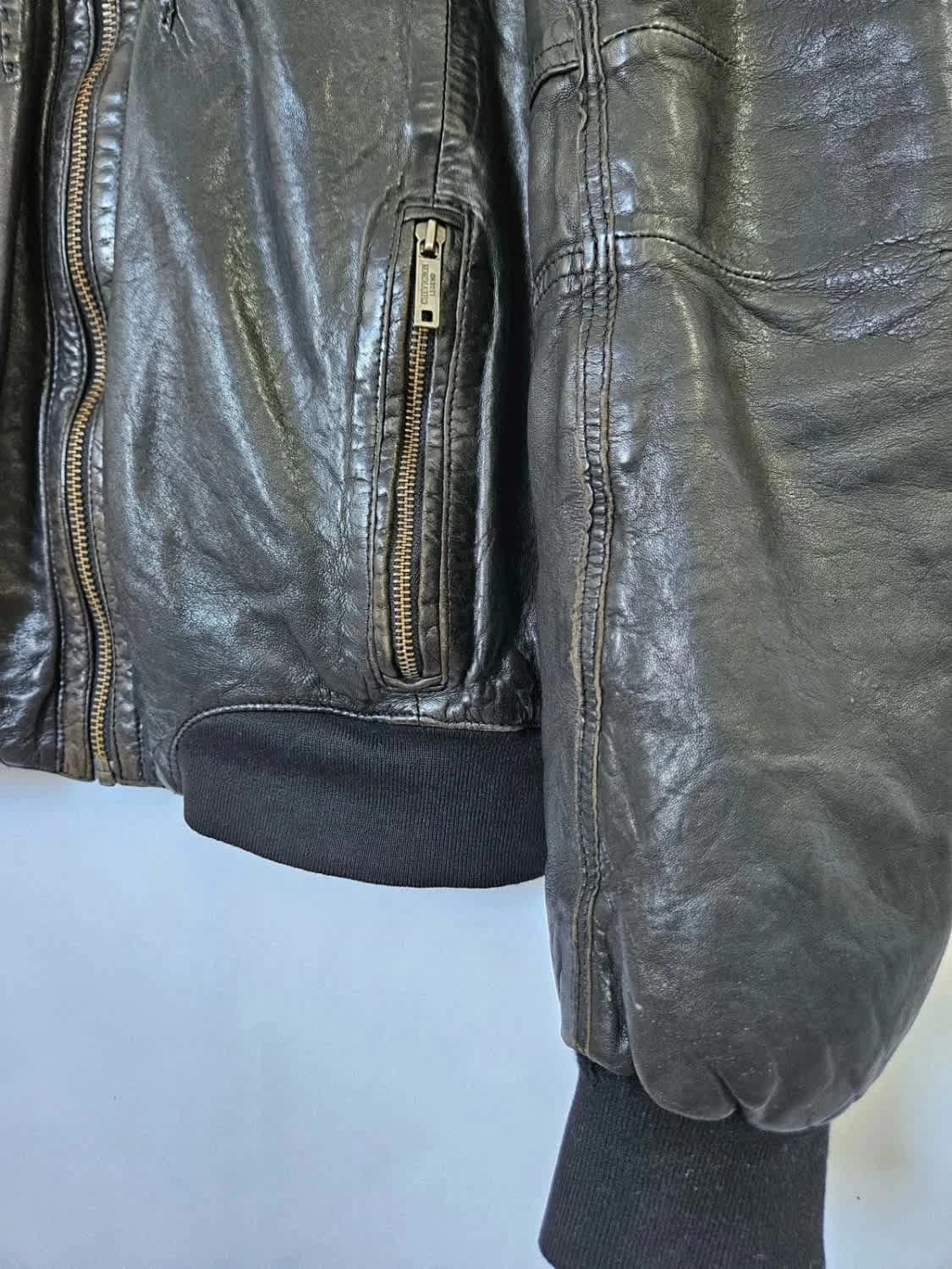 Blouson en cuir Chevignon taille XL - Photo 6/13