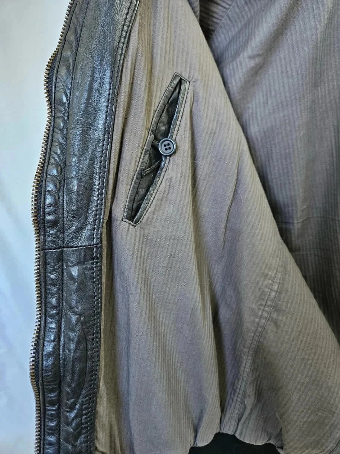Blouson en cuir Chevignon taille XL - Photo 11/13