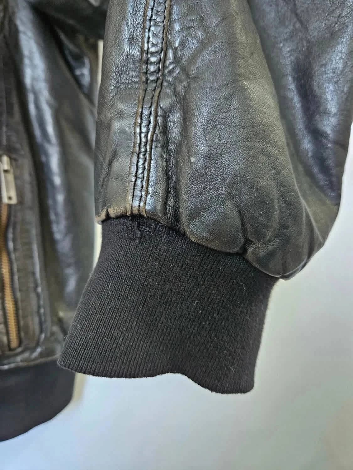 Blouson en cuir Chevignon taille XL - Photo 13/13