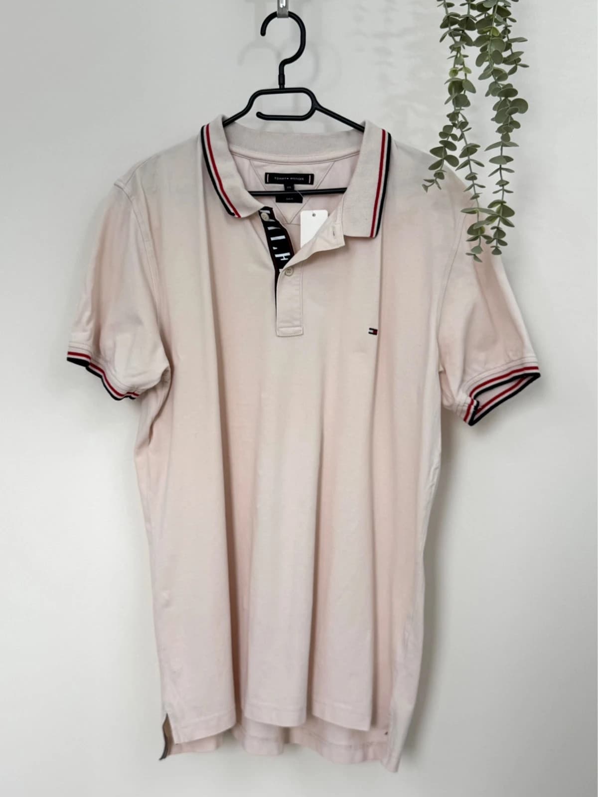 Polo slim fit Tommy Hilfiger rose pâle taille XXL - FP260270 - Photo 2/6