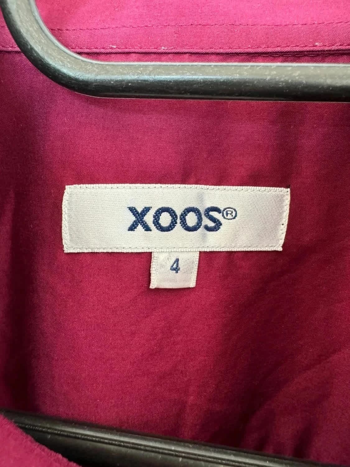 Chemise bordeaux Xoos taille L - Photo 4/6