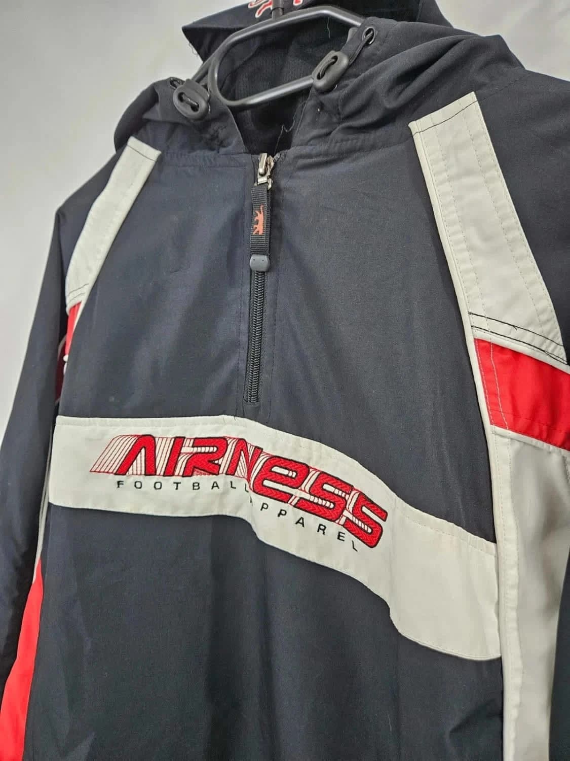 Veste coupe-vent noir Airness vintage - Photo 6/11