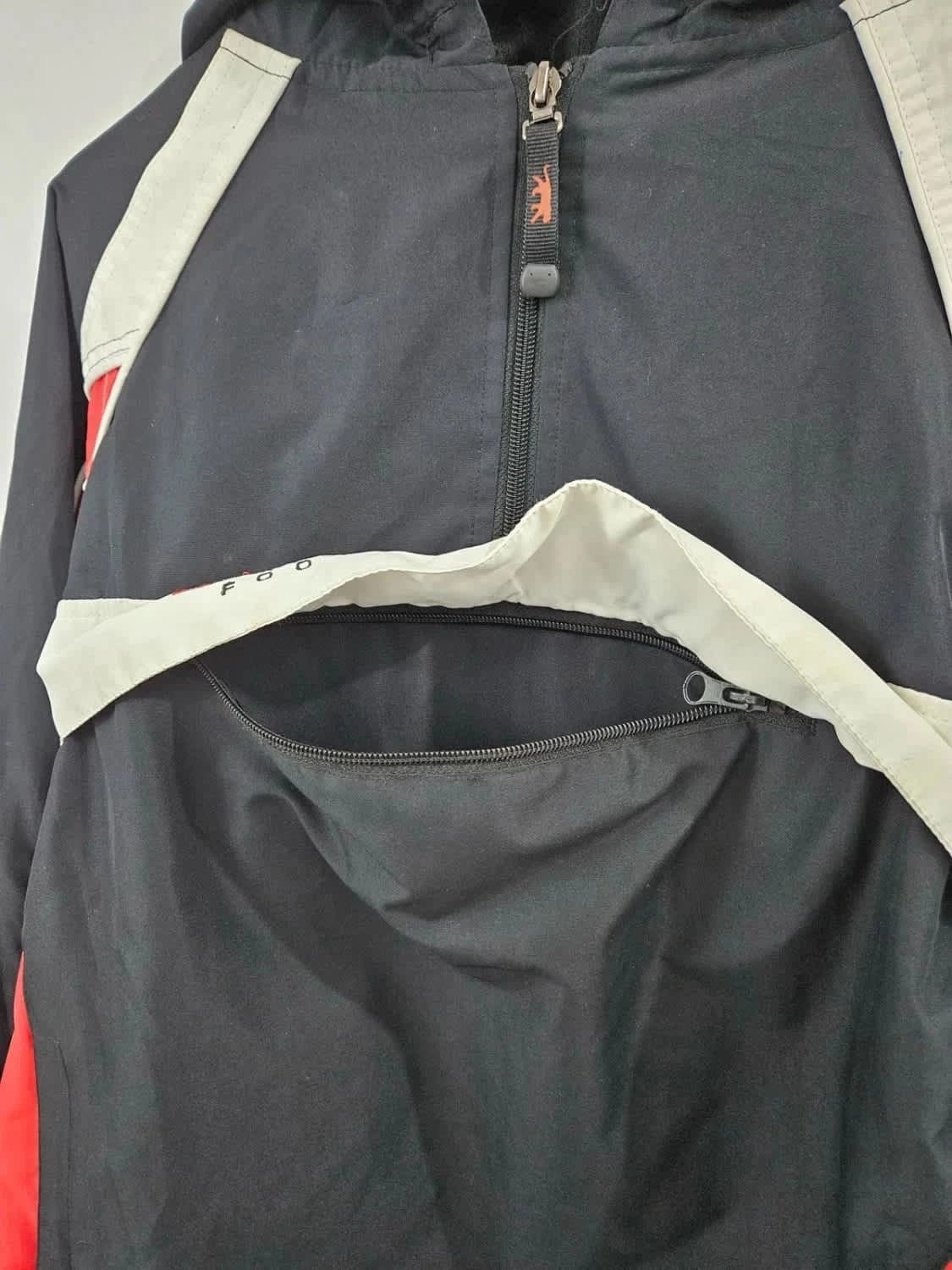 Veste coupe-vent noir Airness vintage - Photo 7/11