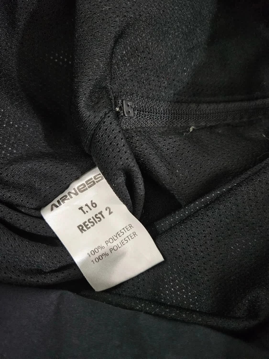 Veste coupe-vent noir Airness vintage - Photo 10/11