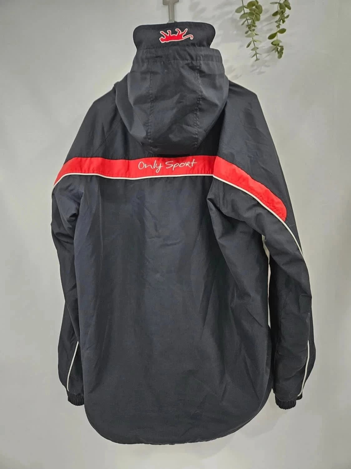 Veste coupe-vent noir Airness vintage - Photo 8/11