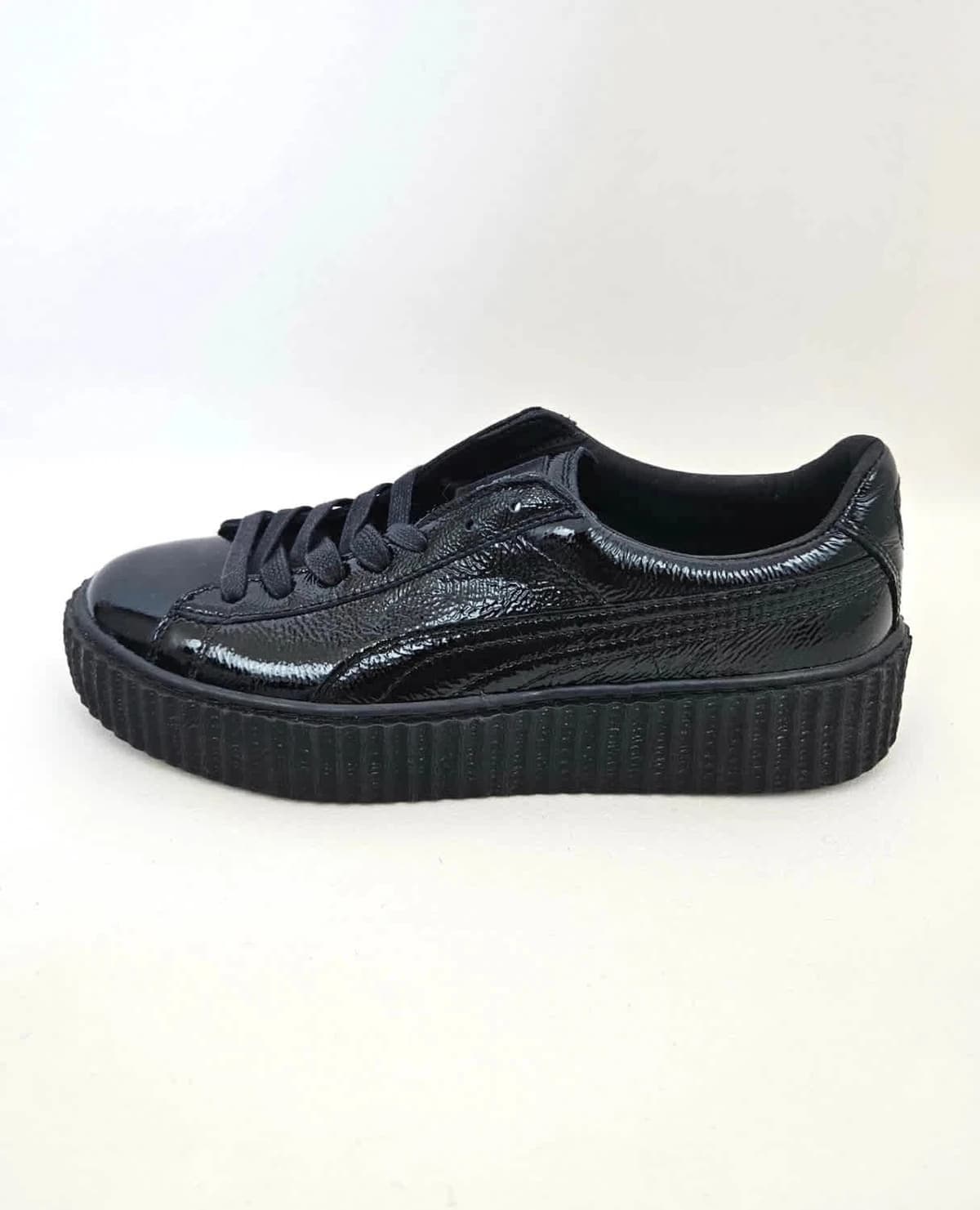 Sneakers Puma x Fenty by Rihanna Creepers noires vernies taille 40.5 - Photo 3/12
